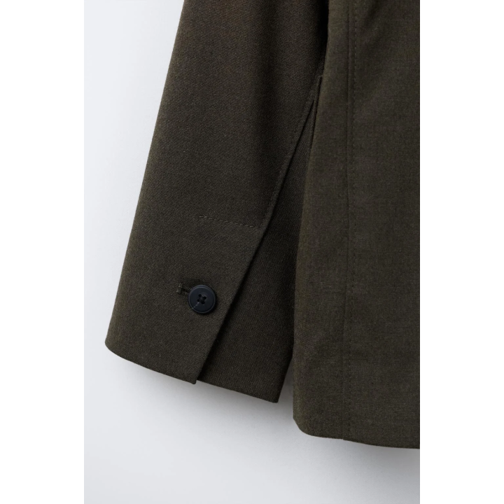 ФЛАНЕЛЕВЫЙ КОСТЮМНЫЙ БЛЕЙЗЕР