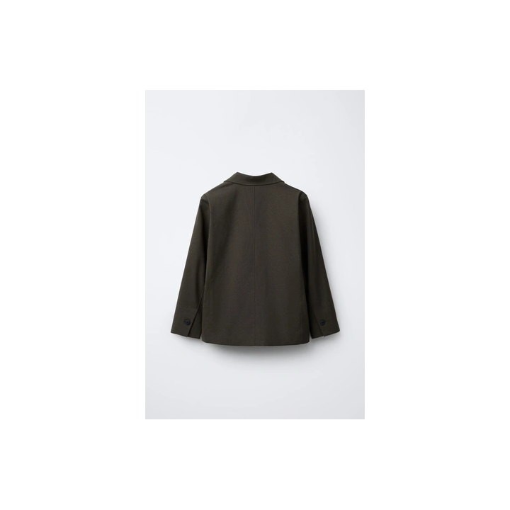 ФЛАНЕЛЕВЫЙ КОСТЮМНЫЙ БЛЕЙЗЕР