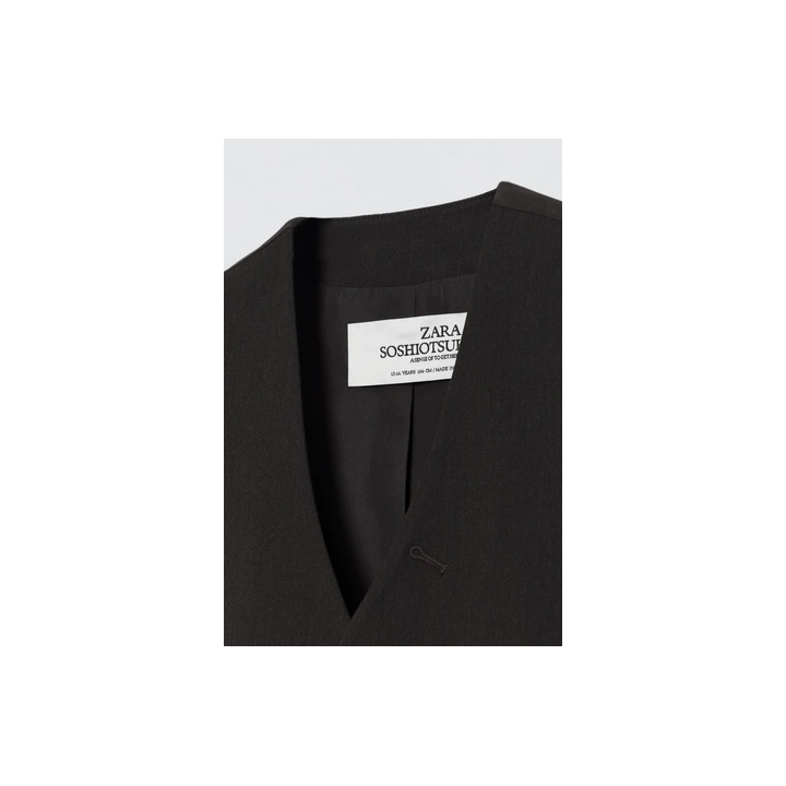 SOSHIOTSUKI x ZARA SUIT WAISTCOAT