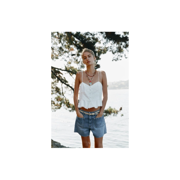 ДЖИНСОВЫЕ ШОРТЫ Z1975 С РЕМНЕМ