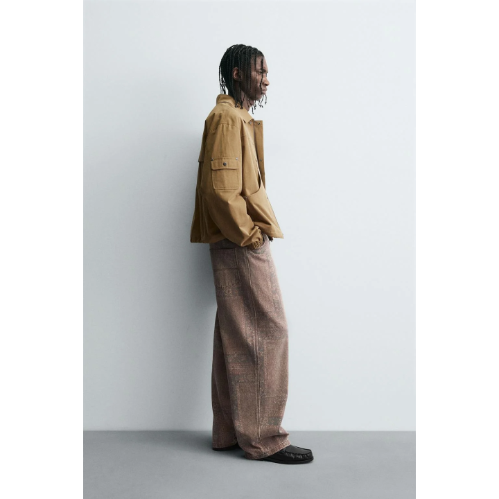 БРЮКИ BAGGY FIT С ПРИНТОМ «БАНДАНА»