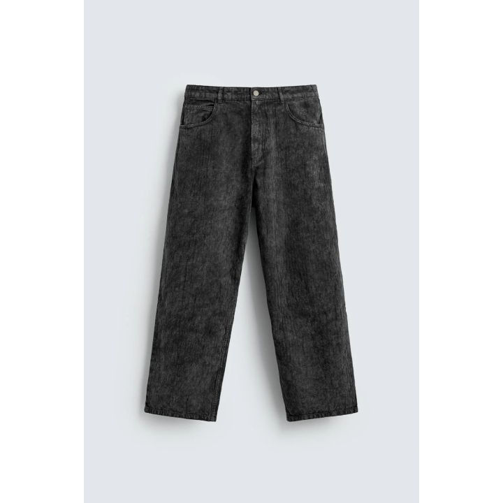 Брюки свободного кроя в клетку