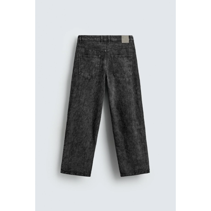 Брюки свободного кроя в клетку