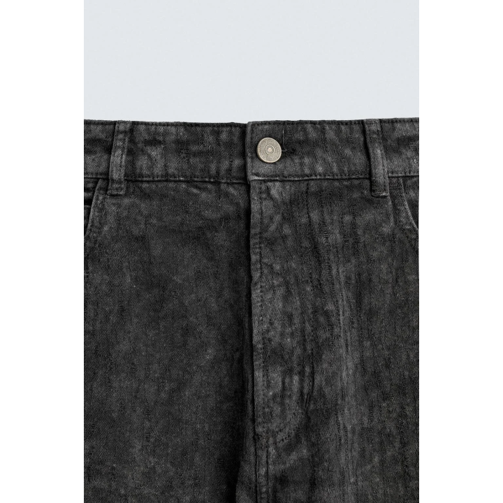 Брюки свободного кроя в клетку