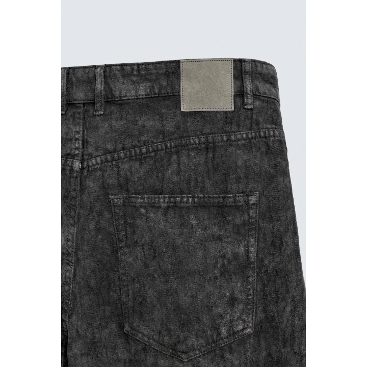 Брюки свободного кроя в клетку