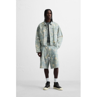 ШОРТЫ КАРГО С ЦВЕТОЧНЫМ ПРИНТОМ