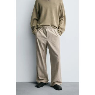 БРЮКИ СВОБОДНОГО КРОЯ В ПОЛОСКУ