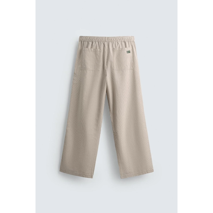 БРЮКИ СВОБОДНОГО КРОЯ В ПОЛОСКУ