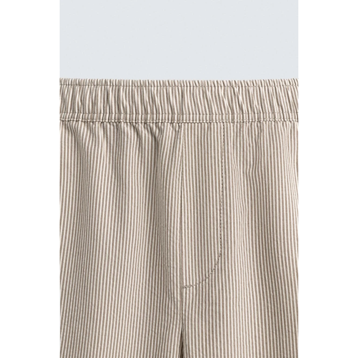 БРЮКИ СВОБОДНОГО КРОЯ В ПОЛОСКУ