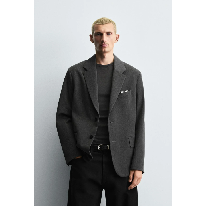 БЛЕЙЗЕР OVERSIZE В ПОЛОСКУ