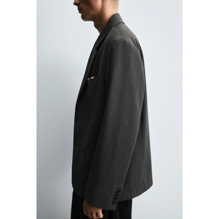 БЛЕЙЗЕР OVERSIZE В ПОЛОСКУ