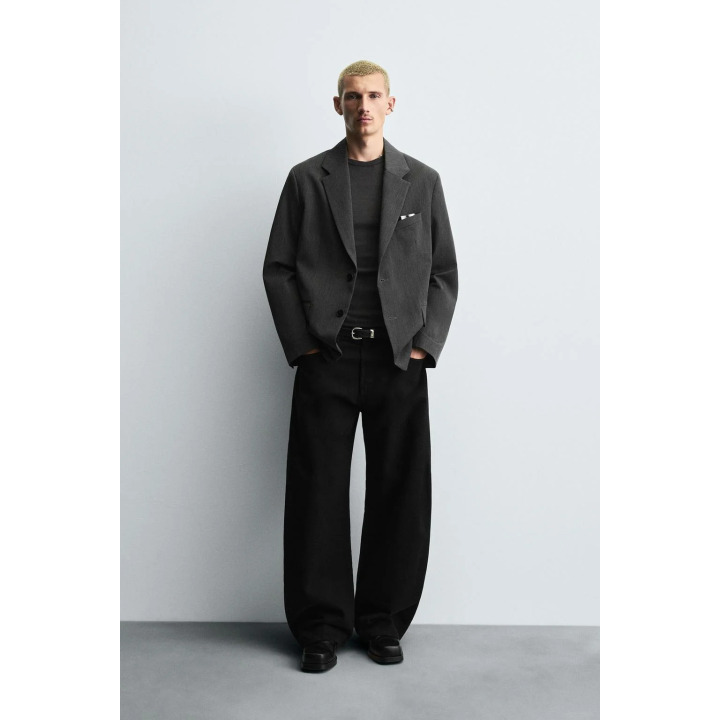 БЛЕЙЗЕР OVERSIZE В ПОЛОСКУ