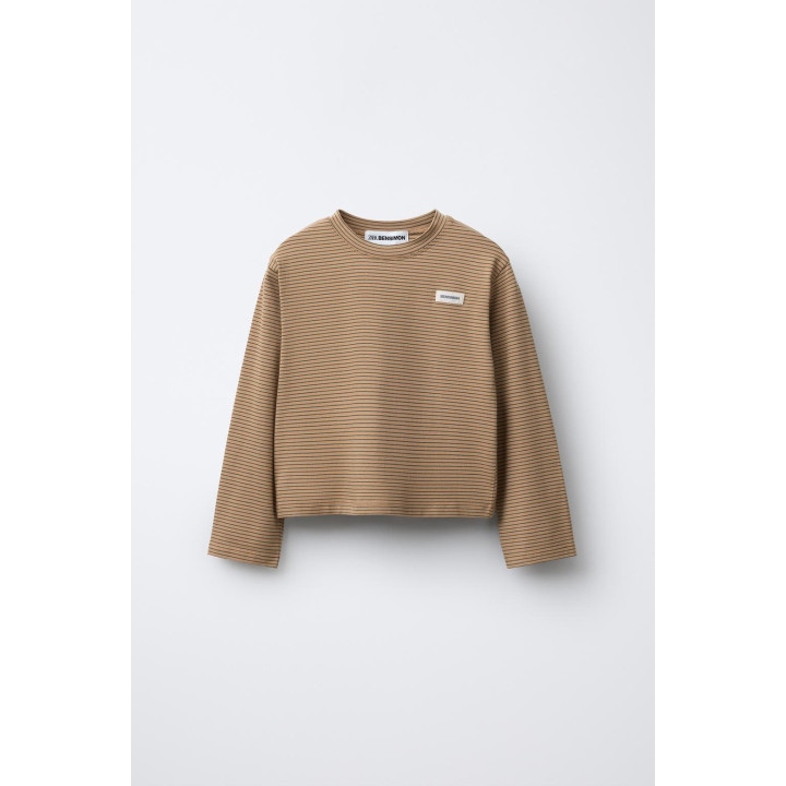 Полосатая футболка с эмблемой bensimon ® x zara