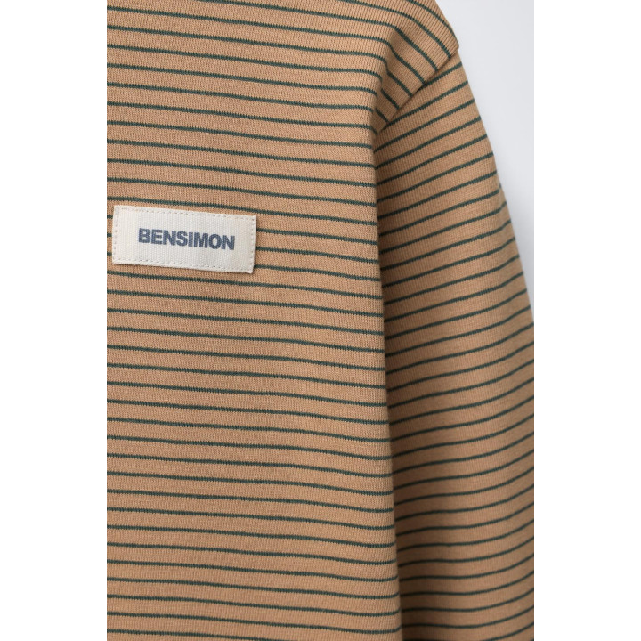 Полосатая футболка с эмблемой bensimon ® x zara