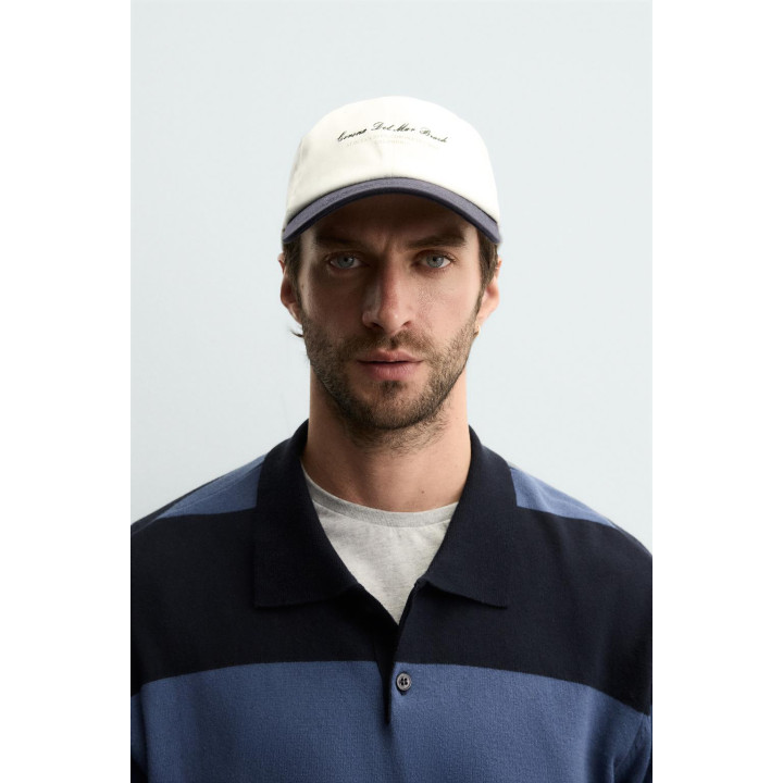 КЕПКА С КОМБИНИРОВАННОЙ ВЫШИВКОЙ