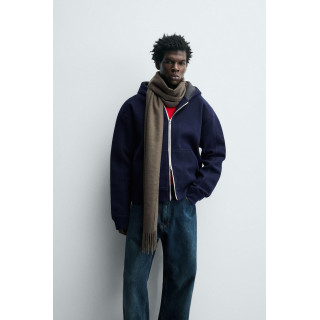 Шарф с бахромой