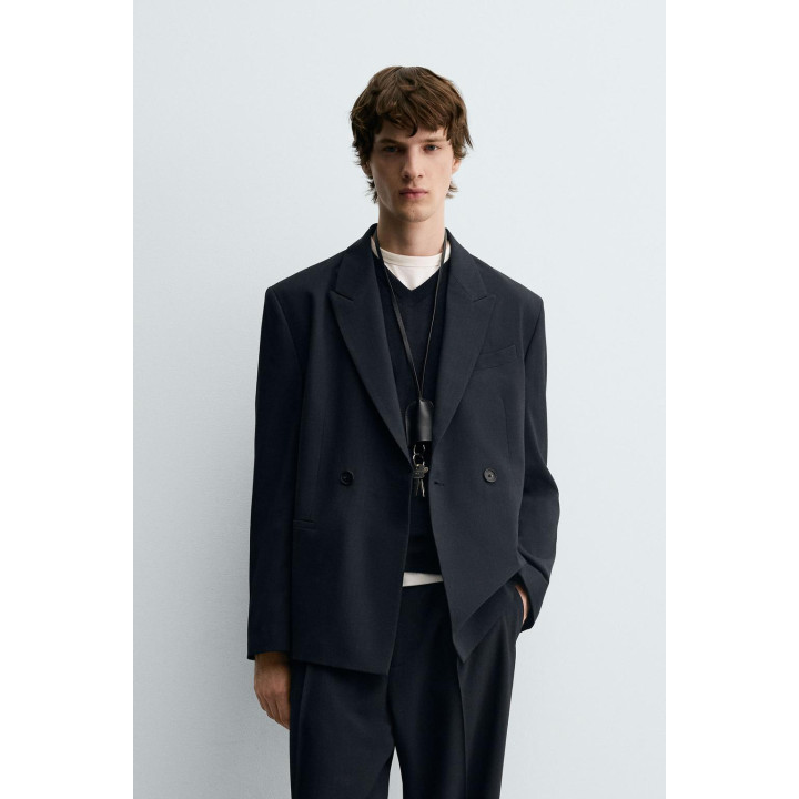 ДВУБОРТНЫЙ БЛЕЙЗЕР В ПОЛОСКУ