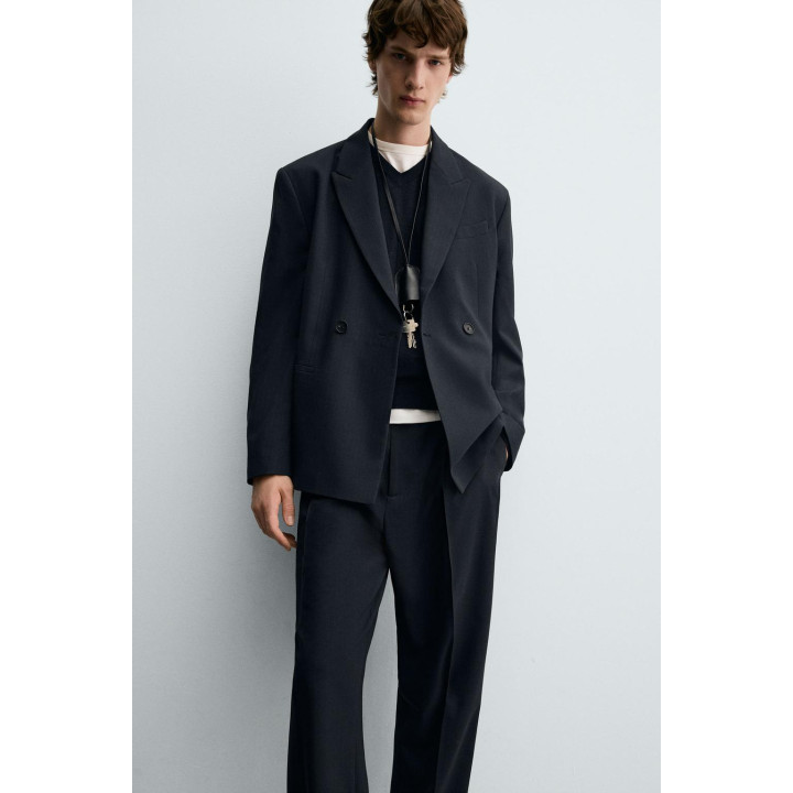 ДВУБОРТНЫЙ БЛЕЙЗЕР В ПОЛОСКУ