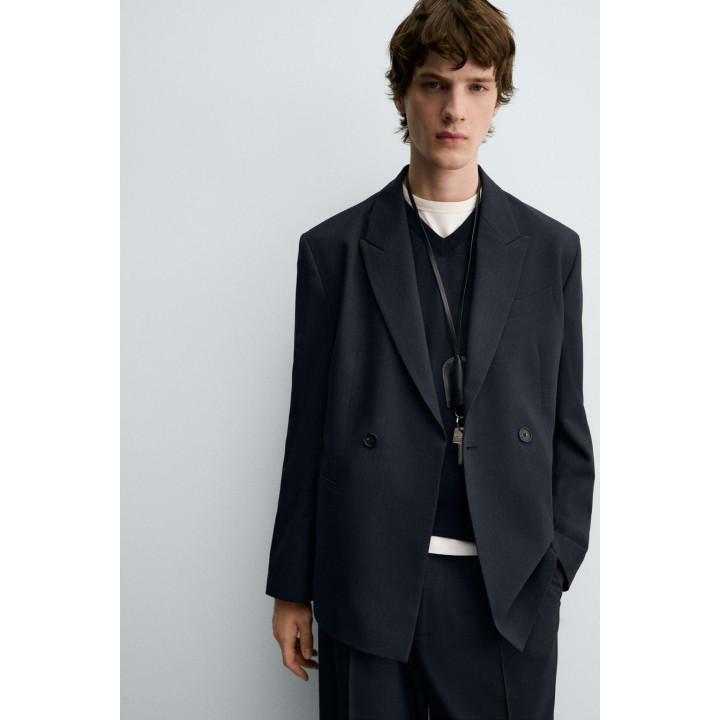 ДВУБОРТНЫЙ БЛЕЙЗЕР В ПОЛОСКУ