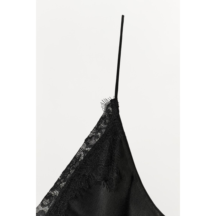 АТЛАСНОЕ ПЛАТЬЕ С КРУЖЕВОМ ZW COLLECTION