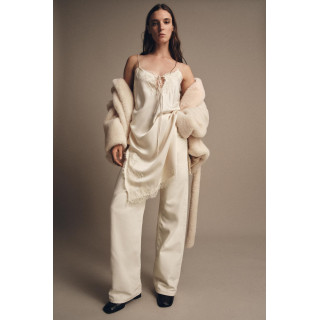 ПЛАТЬЕ-КОМБИНАЦИЯ С КРУЖЕВОМ — ZW COLLECTION