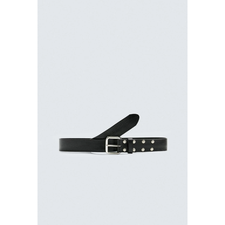 КОЖАНЫЙ РЕМЕНЬ С ЗАКЛЕПКАМИ