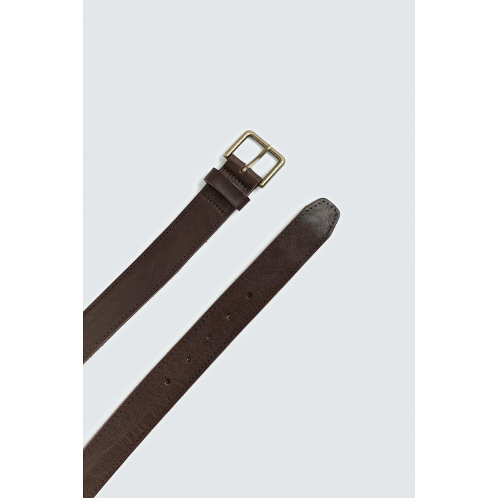 КОЖАНЫЙ РЕМЕНЬ В ВИНТАЖНОМ СТИЛЕ