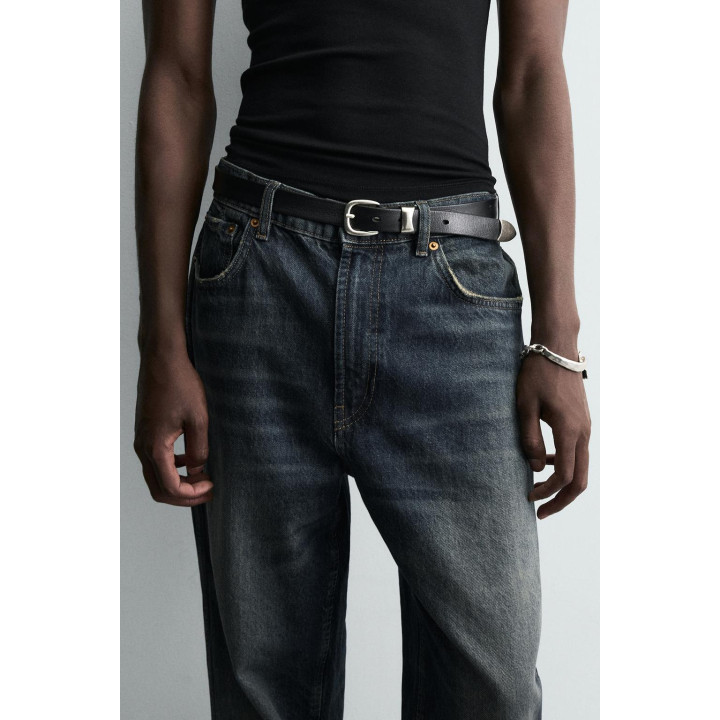 КОЖАНЫЙ РЕМЕНЬ В ВИНТАЖНОМ СТИЛЕ