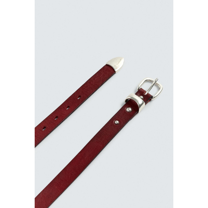 КОЖАНЫЙ РЕМЕНЬ В ВИНТАЖНОМ СТИЛЕ