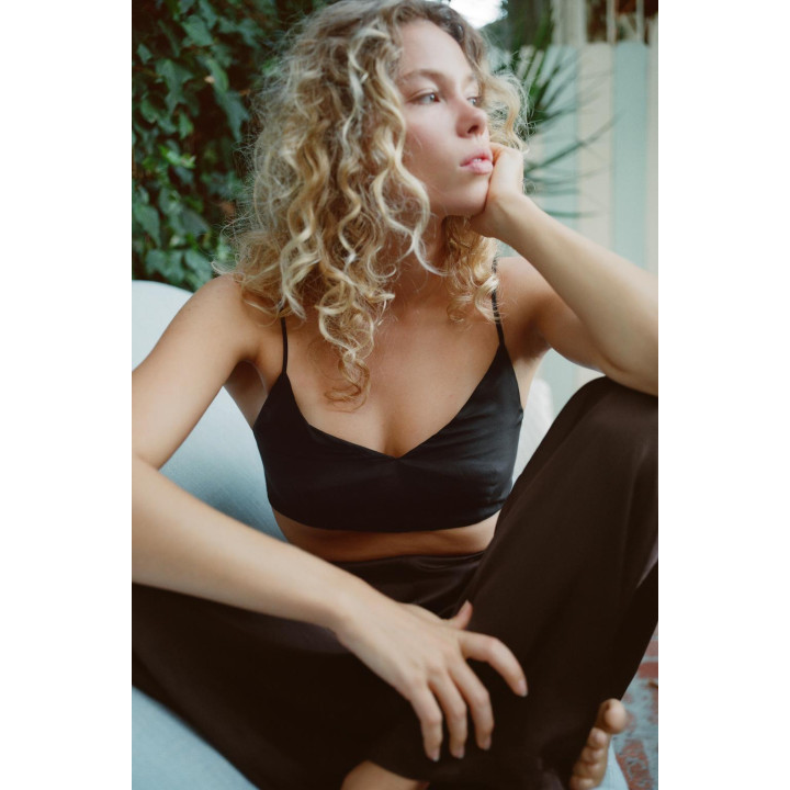 КРОП-ТОП ИЗ 100% ШЕЛКА