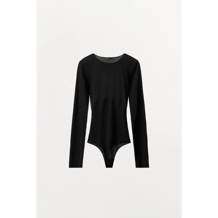 БОДИ С ЭФФЕКТОМ ЧУЛОК ИЗ ПОЛИАМИДА