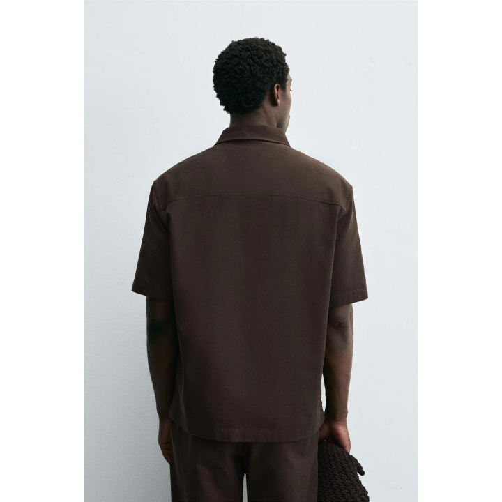 РУБАШКА-ПОЛО ИЗ ЛИОЦЕЛЛА И ХЛОПКА