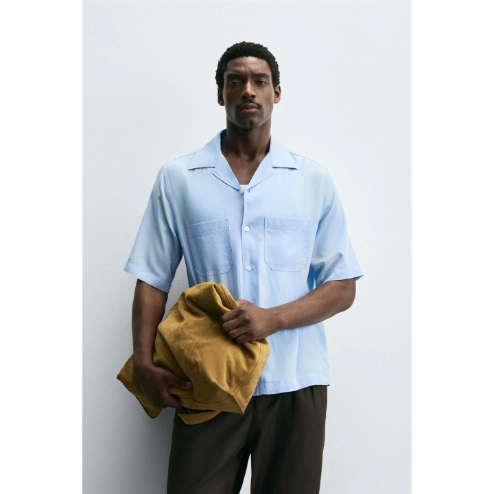 РУБАШКА ИЗ ЛИОЦЕЛЛА И ЛЬНА