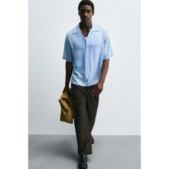 РУБАШКА ИЗ ЛИОЦЕЛЛА И ЛЬНА