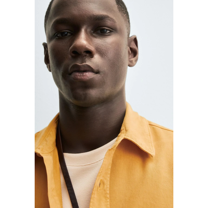 РУБАШКА ИЗ ЛИОЦЕЛЛА И ХЛОПКА С КАРМАНАМИ