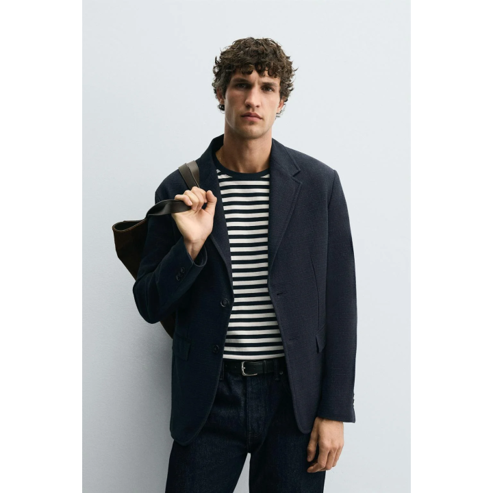 БЛЕЙЗЕР REGULAR FIT СТРУКТУРА