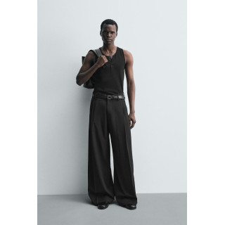 БРЮКИ WIDE FIT СО СКЛАДКАМИ