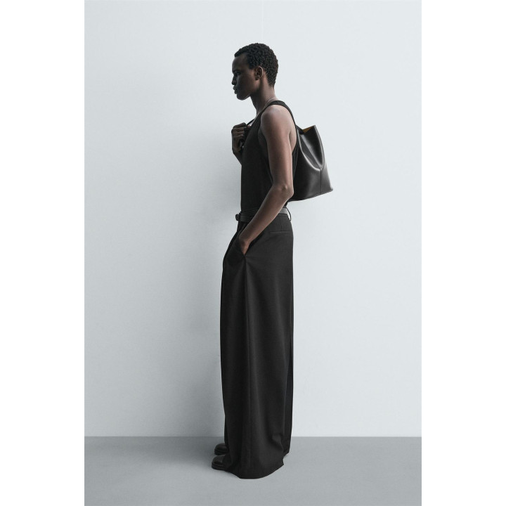 БРЮКИ WIDE FIT СО СКЛАДКАМИ