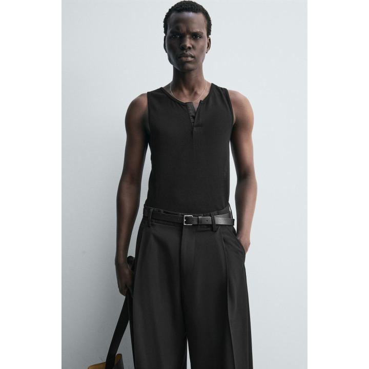 БРЮКИ WIDE FIT СО СКЛАДКАМИ