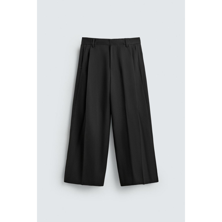 БРЮКИ WIDE FIT СО СКЛАДКАМИ