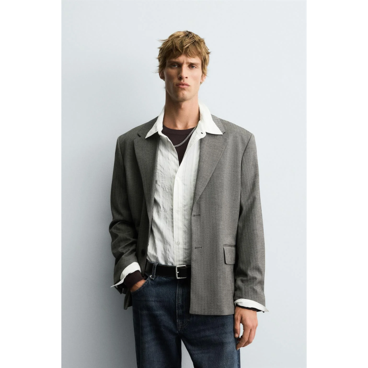 БЛЕЙЗЕР КОСТЮМНЫЙ В ЕЛОЧКУ