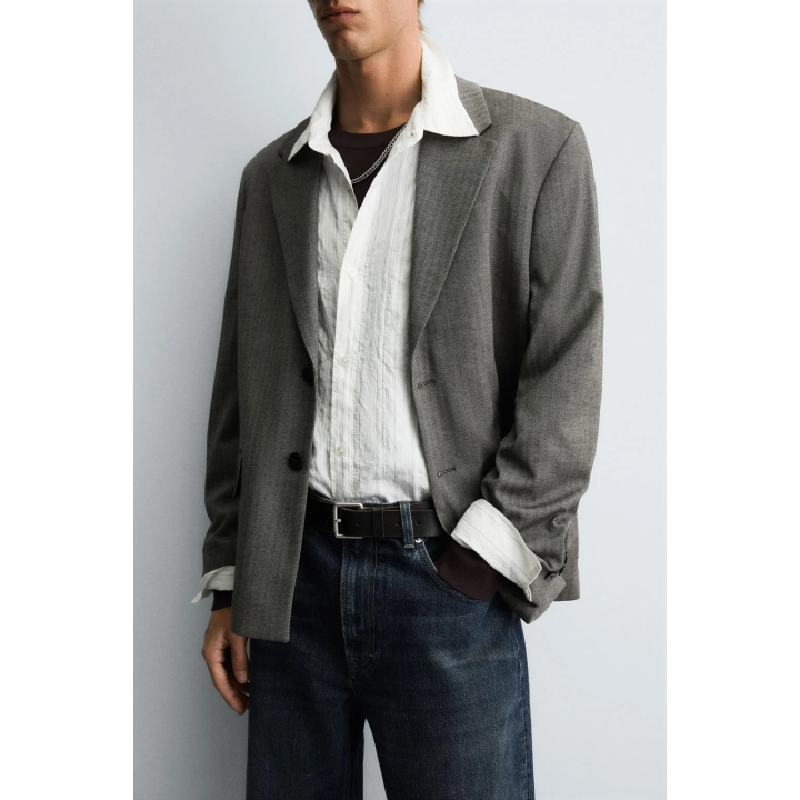 БЛЕЙЗЕР КОСТЮМНЫЙ В ЕЛОЧКУ