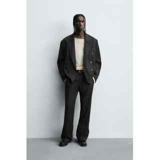 ДВУБОРТНЫЙ КОСТЮМНЫЙ БЛЕЙЗЕР В ПОЛОСКУ