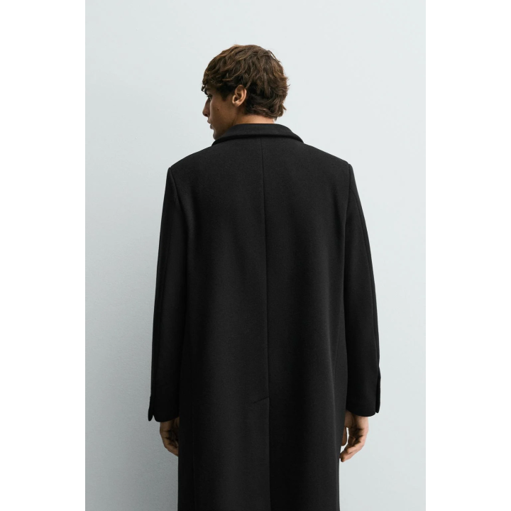 ДВУБОРТНОЕ ПАЛЬТО ИЗ СМЕСОВОЙ ШЕРСТИ MANTECO ®