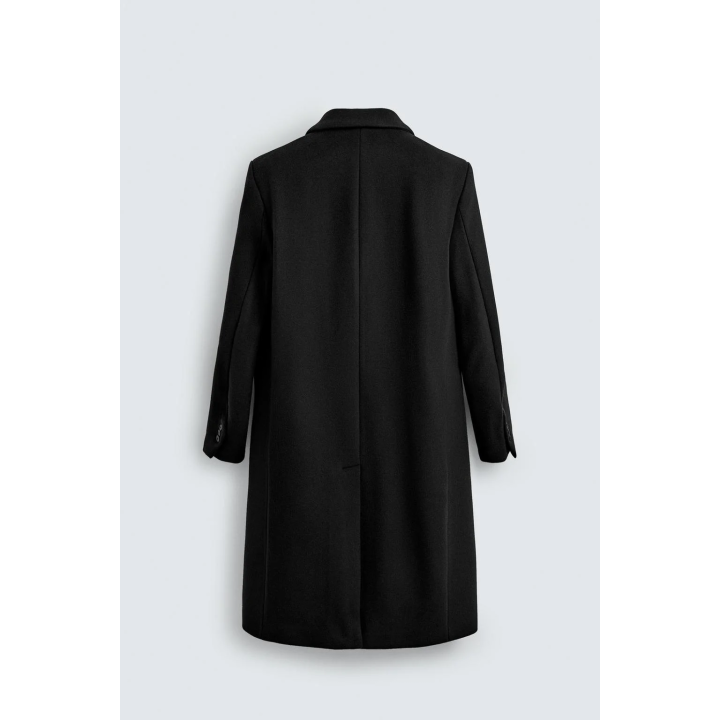 ДВУБОРТНОЕ ПАЛЬТО ИЗ СМЕСОВОЙ ШЕРСТИ MANTECO ®