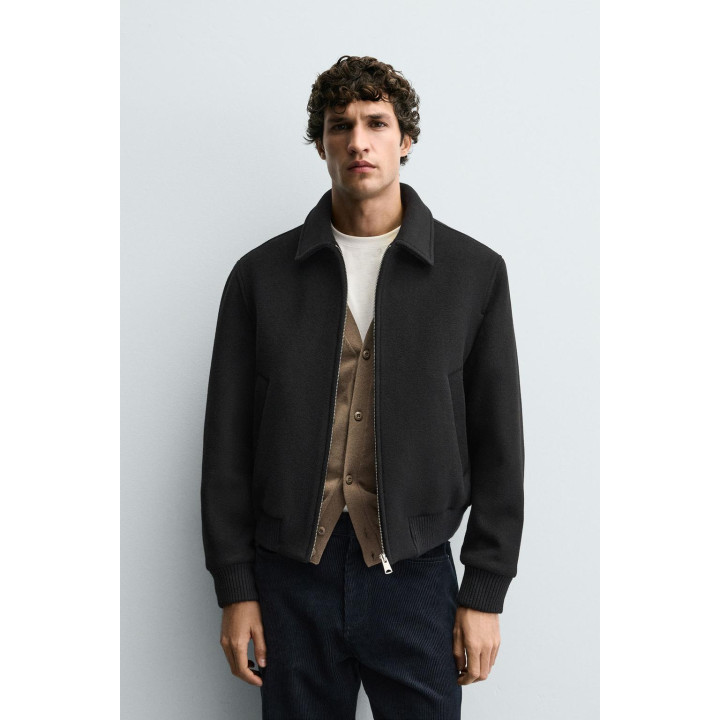 КУРТКА ИЗ ШЕРСТИ И КАШЕМИРА MANTECO ®