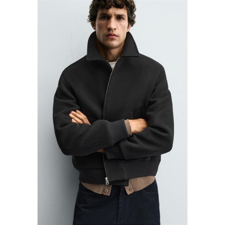 КУРТКА ИЗ ШЕРСТИ И КАШЕМИРА MANTECO ®