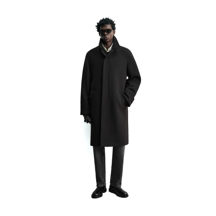 ПАЛЬТО ИЗ СМЕСОВОЙ ШЕРСТИ MANTECO ®