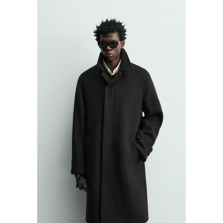 ПАЛЬТО ИЗ СМЕСОВОЙ ШЕРСТИ MANTECO ®