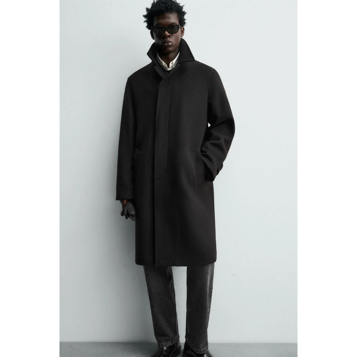 ПАЛЬТО ИЗ СМЕСОВОЙ ШЕРСТИ MANTECO ®